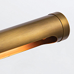 Светильник для картин цвета латунь с длинным цилиндрическим плафоном Alora варинант исполнения - 3 | Loft Concept в Волгограде