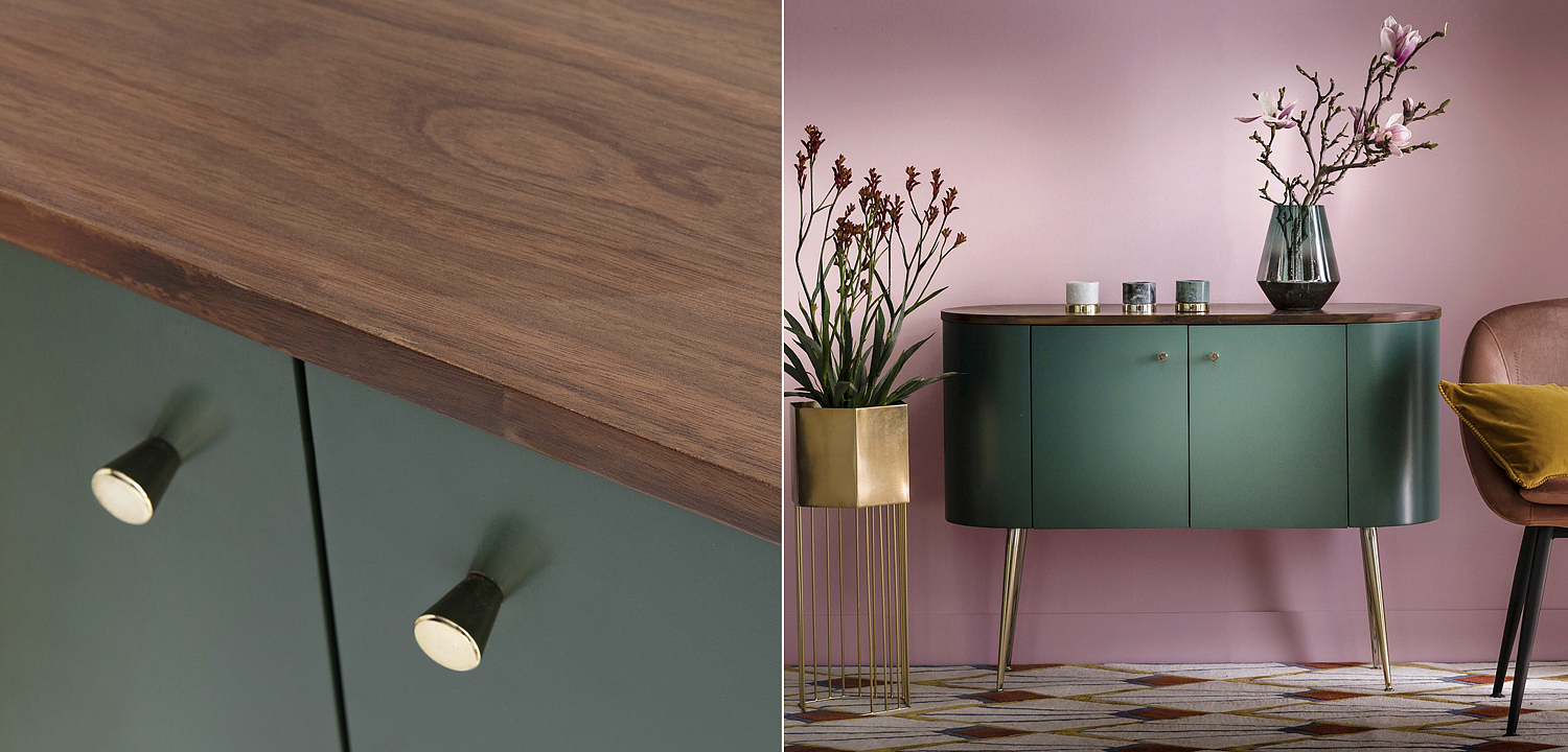 Комод округлой формы Torborg Chest of drawers Комод округлой формы Torborg Chest of drawers - Loft-Concept в Волгограде