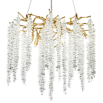 Люстра с декором в виде ветвей с хрустальными подвесками Fairytree Gold Crystal Chandelier 6 варинант исполнения - 1 | Loft Concept в Волгограде