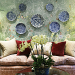 Обои ручная роспись Temple Newsam Mercury Grey варинант исполнения - 4 | Loft Concept в Волгограде