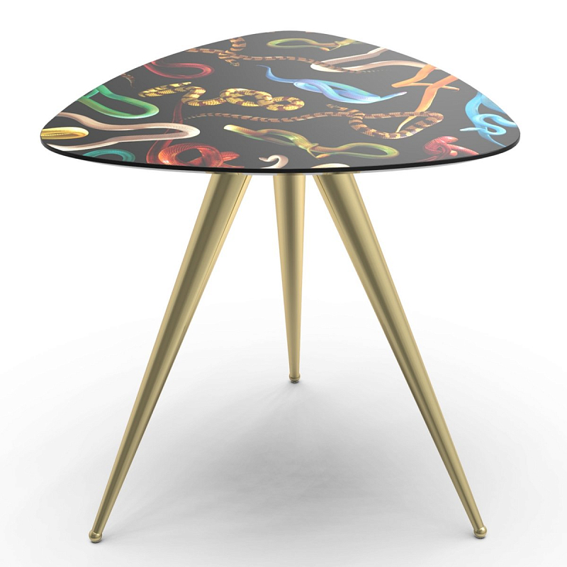 Журнальный стол Seletti Side Table Snakes Мульти Латунь Журнальный стол Seletti Side Table Snakes Мульти Латунь в Волгограде | Loft Concept