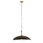 Подвесной светильник с широким куполообразным плафоном Kichler варинант исполнения - 2 | Loft Concept в Волгограде