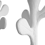 Люстра с белым каркасом и тканевыми абажурами Natural Stems варинант исполнения - 2 | Loft Concept в Волгограде