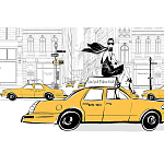 Megan Hess. New york: through a fashion eye варинант исполнения - 4 | Loft Concept в Волгограде