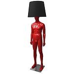 Лампа MALE MANNEQUIN LAMP с абажуром открытый позинг варинант исполнения - 2 | Loft Concept в Волгограде