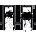 Megan Hess. Elegance варинант исполнения - 5 | Loft Concept в Волгограде