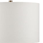 Настольная лампа с фактурным основанием с сочетании белого и зеленого цветов Festoon варинант исполнения - 2 | Loft Concept в Волгограде