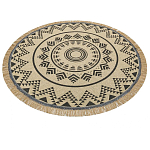 Ковер круглый из комбинированного состава Fantasy варинант исполнения - 3 | Loft Concept в Волгограде