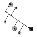 Бра с 5-ю плафонами разного диаметра и цвета Polyhedron варинант исполнения - 2 | Loft Concept в Волгограде