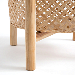 Кашпо на ножках из бамбука Bamboo Decor варинант исполнения - 6 | Loft Concept в Волгограде