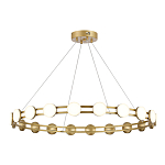 Люстра кольцевая с круглыми светодиодными источниками света Maxine Light варинант исполнения - 7 | Loft Concept в Волгограде