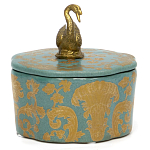 Фарфоровая шкатулка Swan Lake варинант исполнения - 5 | Loft Concept в Волгограде