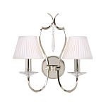 Бра с 2-мя лампами и подвеской из прозрачного стекла Elstead Lighting варинант исполнения - 2 | Loft Concept в Волгограде