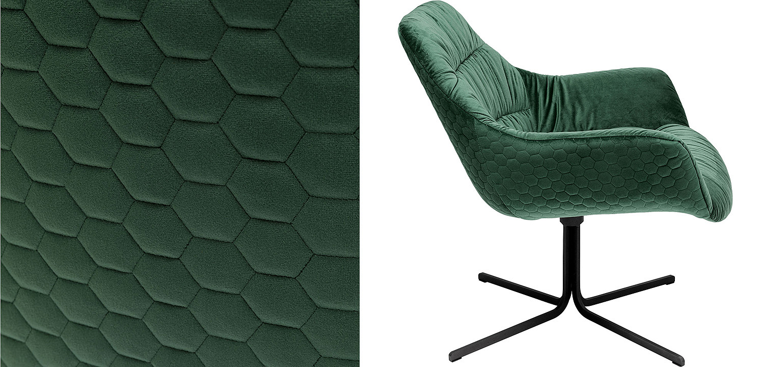 Кресло вращающееся Green Honeycomb - Loft-Concept в Волгограде