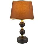 Настольная лампа с абажуром Altera Lampshade Brown Gold Table Lamp варинант исполнения - 1 | Loft Concept в Волгограде