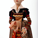 Авторская кукла Красная Королева Iracebeth of Crims варинант исполнения - 4 | Loft Concept в Волгограде