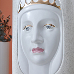 Ваза с золотисто-белыми фрагментами Faces of Imagination варинант исполнения - 8 | Loft Concept в Волгограде