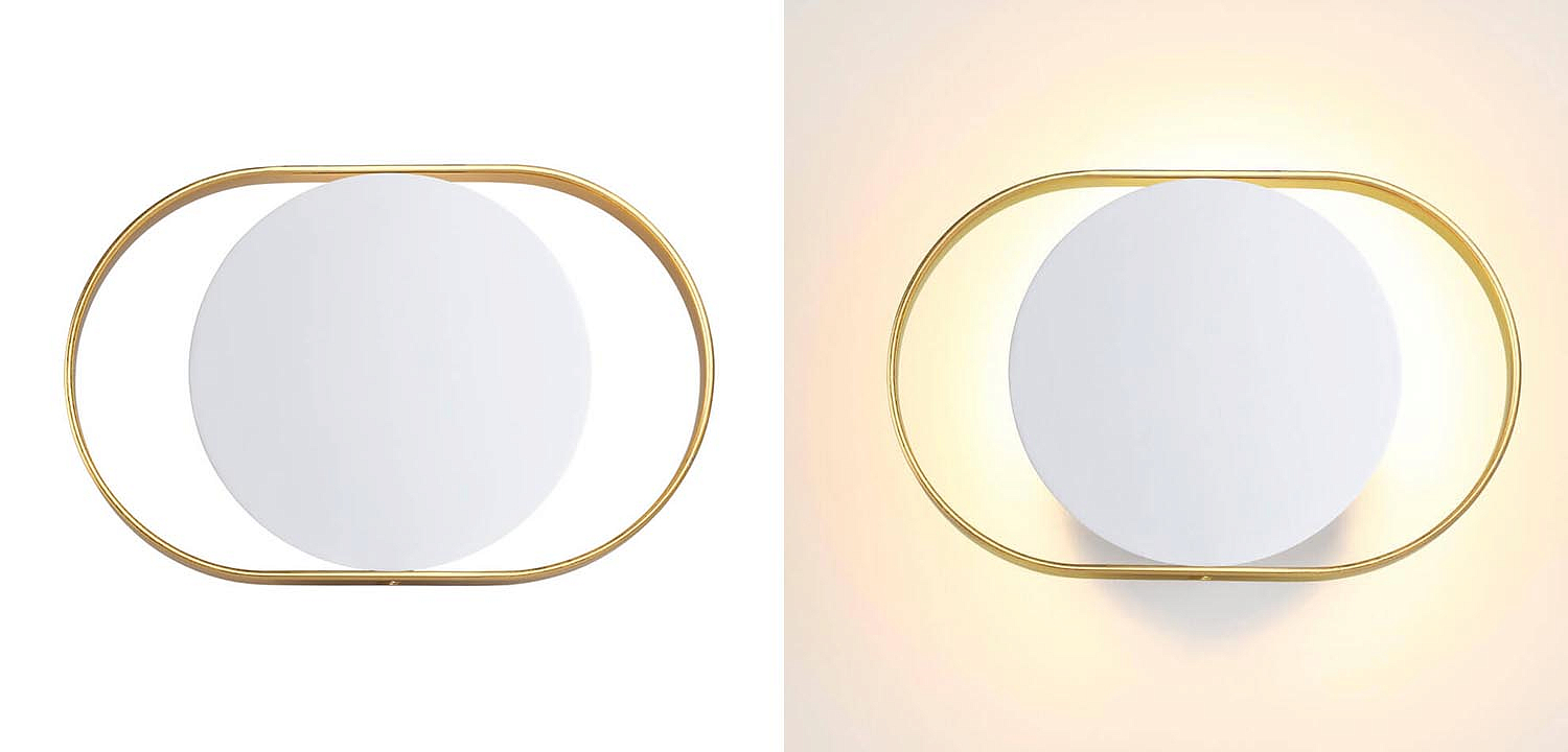 Бра Globo Ocular Sconce Oval White Бра Globo Ocular Sconce Oval White - Loft-Concept в Волгограде