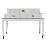 Премиальная Консоль с тремя ящиками Elsa Dreams White варинант исполнения - 4 | Loft Concept в Волгограде