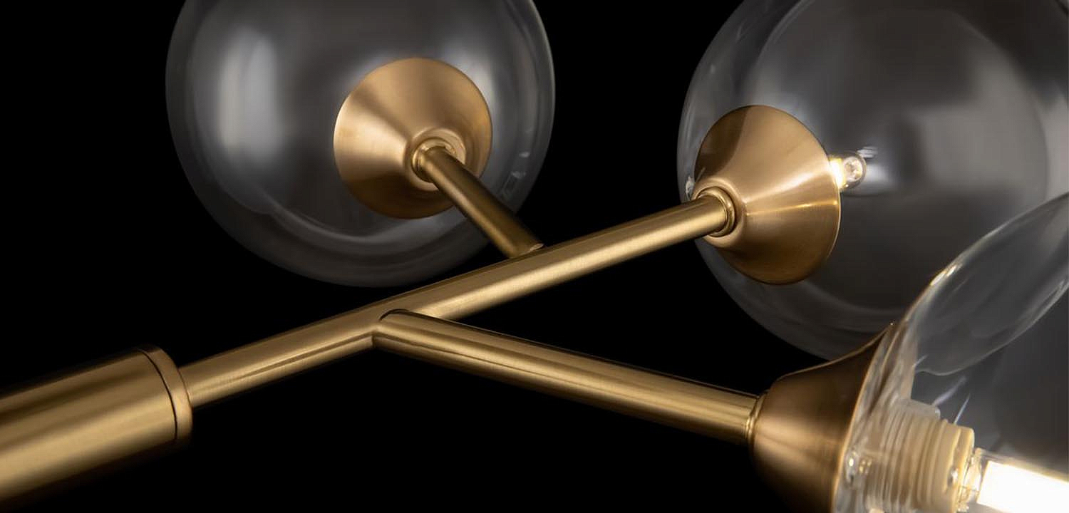 Потолочная люстра Gallotti & Radice Bronze 6 Потолочная люстра Gallotti & Radice Bronze 6 - Loft-Concept в Волгограде
