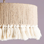 Люстра круглая плетеная с кисточками Solar Glow варинант исполнения - 7 | Loft Concept в Волгограде