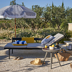 Диван-шезлонг черный Annet варинант исполнения - 7 | Loft Concept в Волгограде