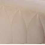 Кресло велюровое бежевое Cubic Silhouette варинант исполнения - 5 | Loft Concept в Волгограде