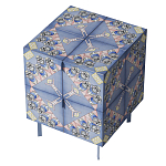 Тумба Short Ufo Blue варинант исполнения - 3 | Loft Concept в Волгограде