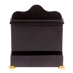 Часы настольные из натурального камня Нефрит с декором в виде Кариатиды Caryatid Stone Clock варинант исполнения - 3 | Loft Concept в Волгограде