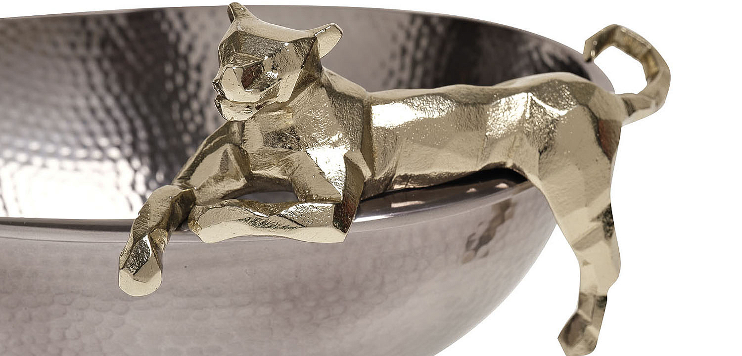 Блюдо Gold Jaguar Блюдо Gold Jaguar - Loft-Concept в Волгограде