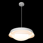 Подвесной светильник круглый белого цвета из металла Vita Cuna варинант исполнения - 6 | Loft Concept в Волгограде