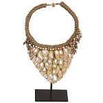 Этническое ожерелье с перламутровыми ракушками Mother of Pearl Shell Necklace варинант исполнения - 1 | Loft Concept в Волгограде
