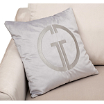 Диван двухместный раскладной светло-серый с кантом Pride варинант исполнения - 4 | Loft Concept в Волгограде