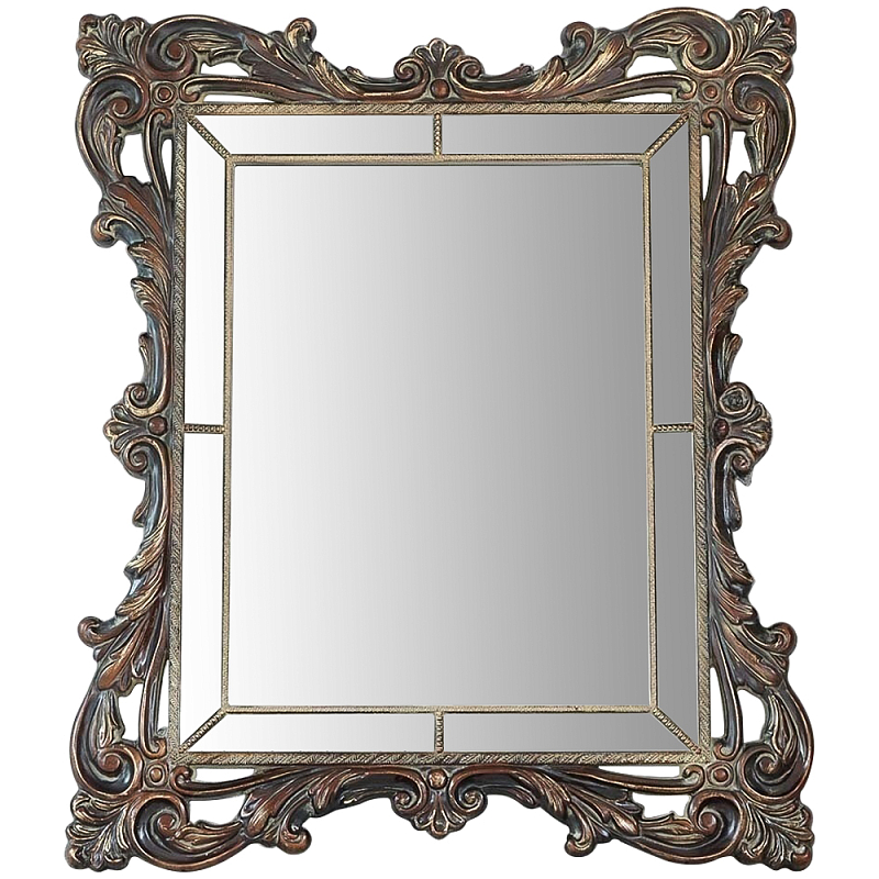 Настенное зеркало Travere Mirror Коричневый Настенное зеркало Travere Mirror Коричневый в Волгограде | Loft Concept