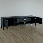 TV-тумба Дизайнерская Elsa Dreams Black варинант исполнения - 3 | Loft Concept в Волгограде