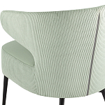 Современное мягкое кресло на металлических ножках Rakush Pistachio варинант исполнения - 7 | Loft Concept в Волгограде