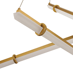 Светодиодная люстра Trumpet Tube Brass 107 варинант исполнения - 3 | Loft Concept в Волгограде