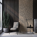 Гипсовая 3D панель с принтографией PM-45 варинант исполнения - 1 | Loft Concept в Волгограде