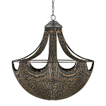 Люстра в форме колокола с декором из тонких железных нитей Jagged Pattern варинант исполнения - 4 | Loft Concept в Волгограде