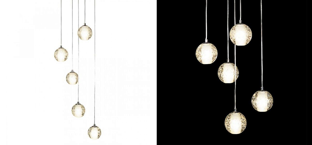 Каскадная Светодиодная Люстра Bocci 5 шаров Led Crystal Glass Каскадная Светодиодная Люстра Bocci 5 шаров Led Crystal Glass - Loft-Concept в Волгограде
