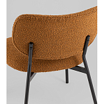 Кресло лаунж Jamie букле горчичный варинант исполнения - 3 | Loft Concept в Волгограде