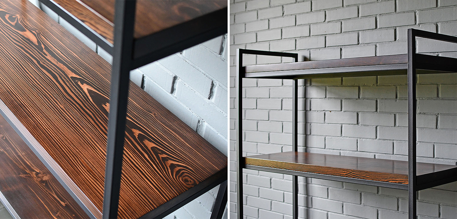 Стеллаж Alton Industrial Metal Rust Rack Стеллаж Alton Industrial Metal Rust Rack - Loft-Concept в Волгограде