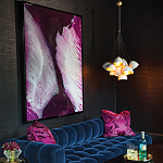 Люстра с 15-ю белыми  плафонами с золотой внутренней поверхностью Hinkley варинант исполнения - 3 | Loft Concept в Волгограде