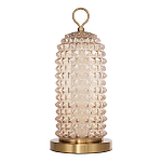 Настольная лампа с факутрным стеклянным плафоном Sonora варинант исполнения - 2 | Loft Concept в Волгограде