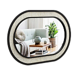 Зеркало в раме из ротанга Dewh варинант исполнения - 2 | Loft Concept в Волгограде