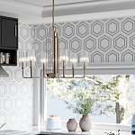  Люстра с прозрачными рифлеными цилиндрическими плафонами Kichler варинант исполнения - 27 | Loft Concept в Волгограде