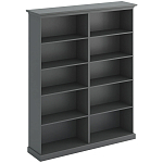 Двойной стеллаж серый Percent Rack Grey варинант исполнения - 1 | Loft Concept в Волгограде