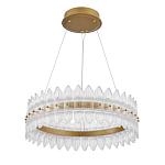 Люстра круглая с декоративными элементами в виде лепестков Round Light Flashing варинант исполнения - 4 | Loft Concept в Волгограде