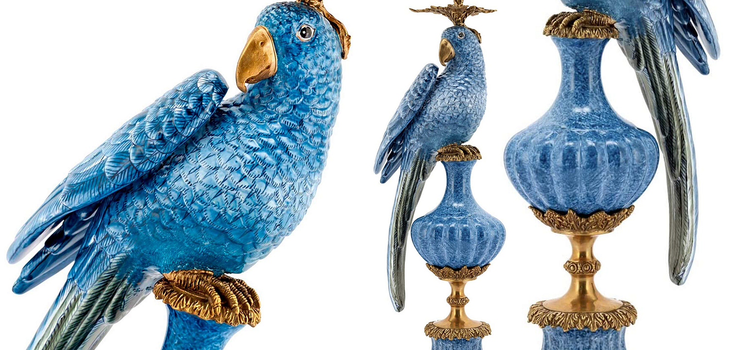Подсвечник Abhika Candlen Parrot Atlantide Подсвечник Abhika Candlen Parrot Atlantide - Loft-Concept в Волгограде