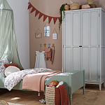 Шкаф белый Silva White Cabinet варинант исполнения - 6 | Loft Concept в Волгограде